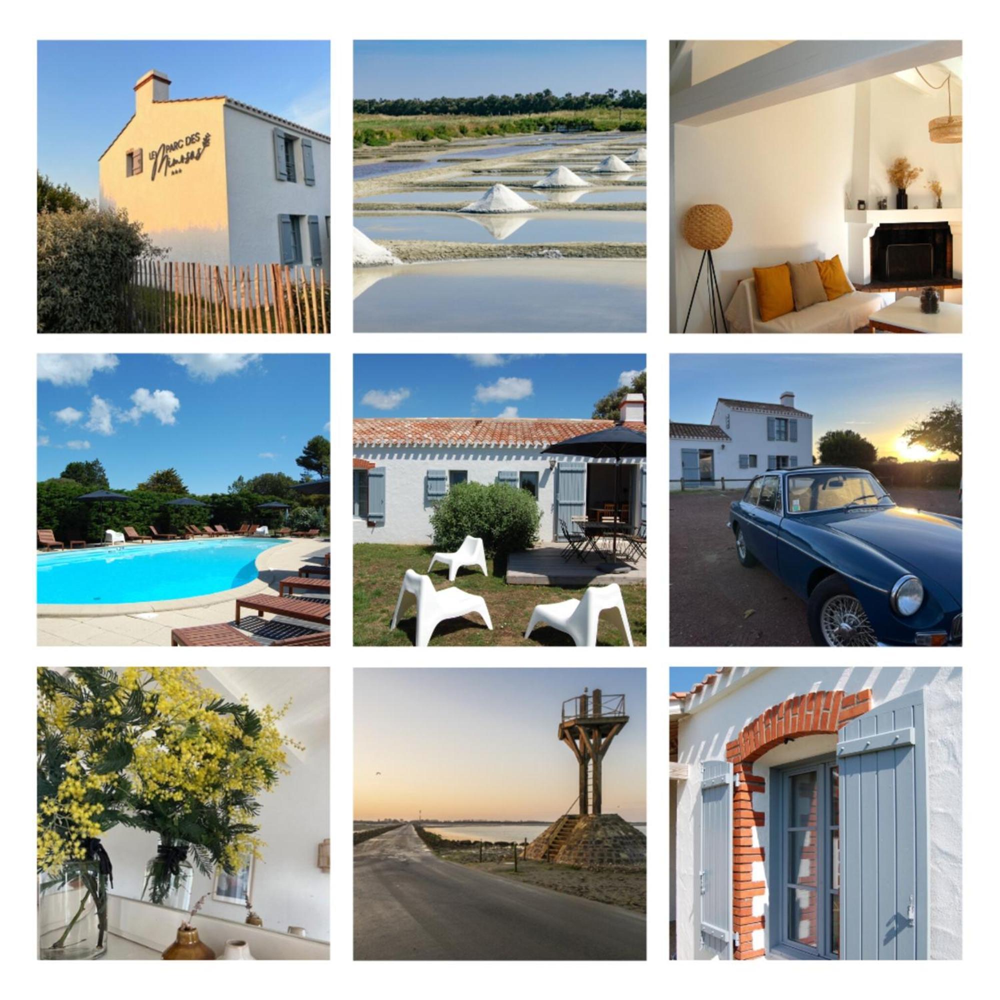 Le Parc Des Mimosas Villa Noirmoutier-en-l'Ile Luaran gambar